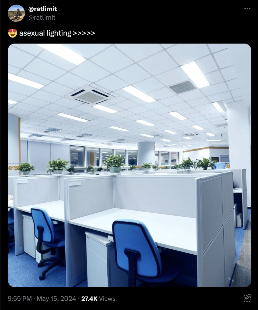 clean office - asexual lighting >>>>> C Views